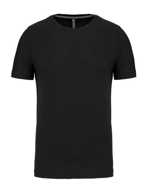 K356 - T-shirt col rond manches courtes homme