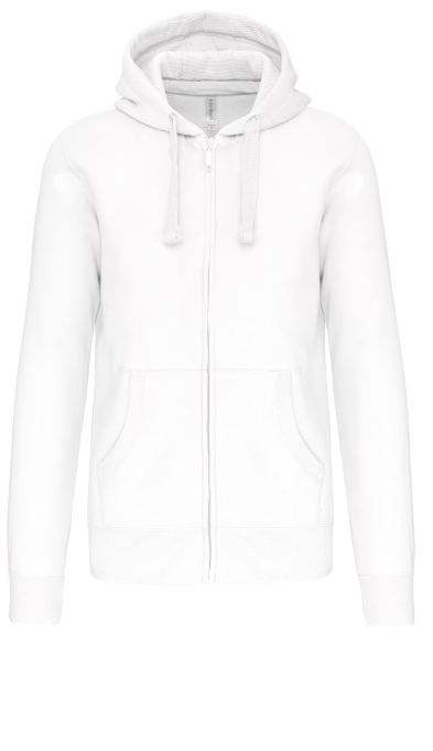 K454 - Sweat-shirt zippé capuche homme