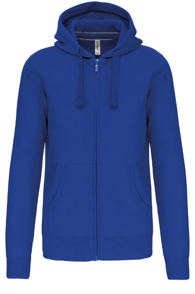 K454 - Sweat-shirt zippé capuche homme