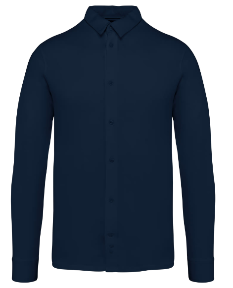 NS510 - Chemise écoresponsable en jersey homme