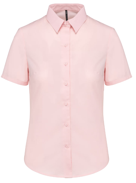 K536 - Chemise Oxford manches courtes femme