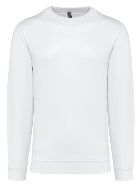 K474 - Sweat-shirt col rond unisexe