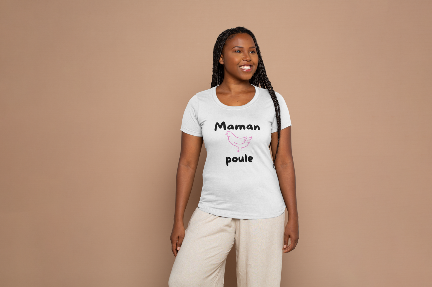 T-shirt Maman poule